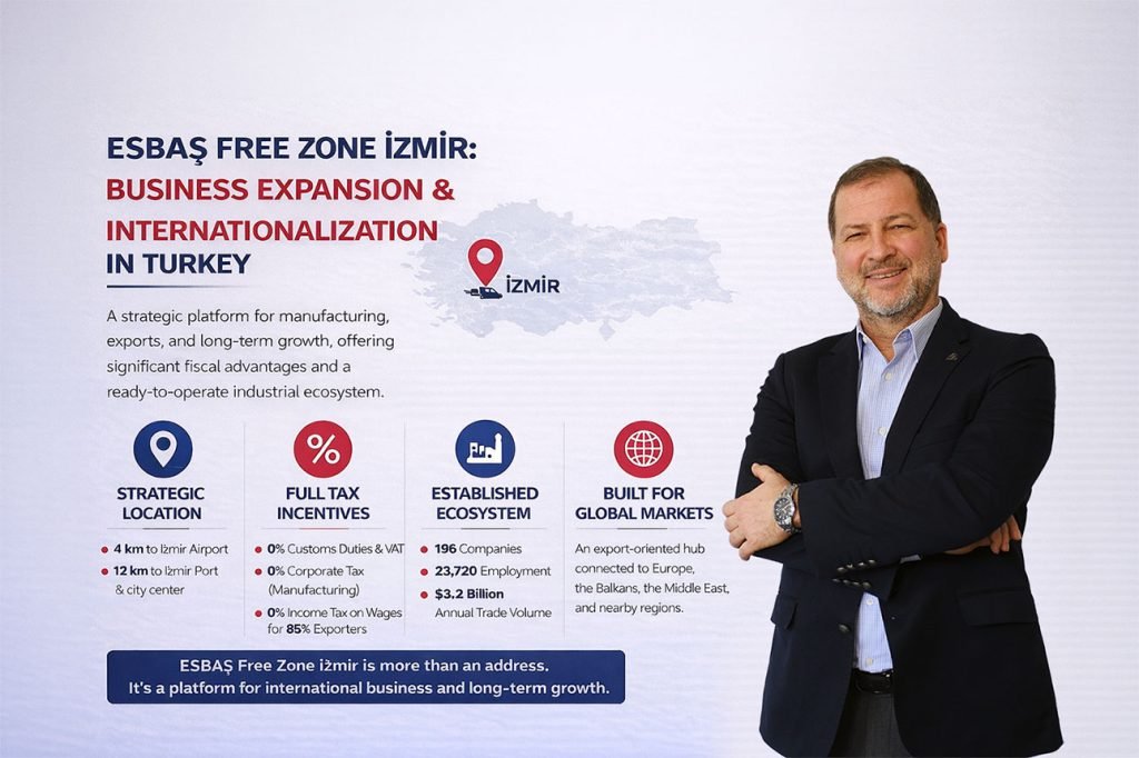 İzmir neden uluslararası şirketler için stratejik bir üs olabilir? ESBAŞ ve doğru işletme modeli