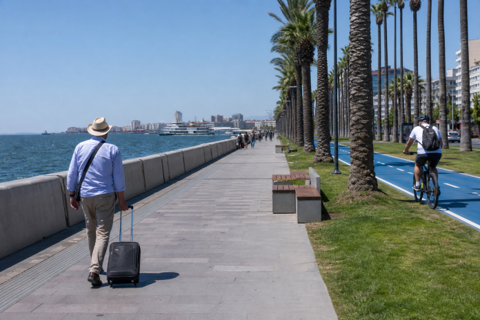 Kordonboyu waterfront between Alsancak Port and Cumhuriyet Square in İzmir