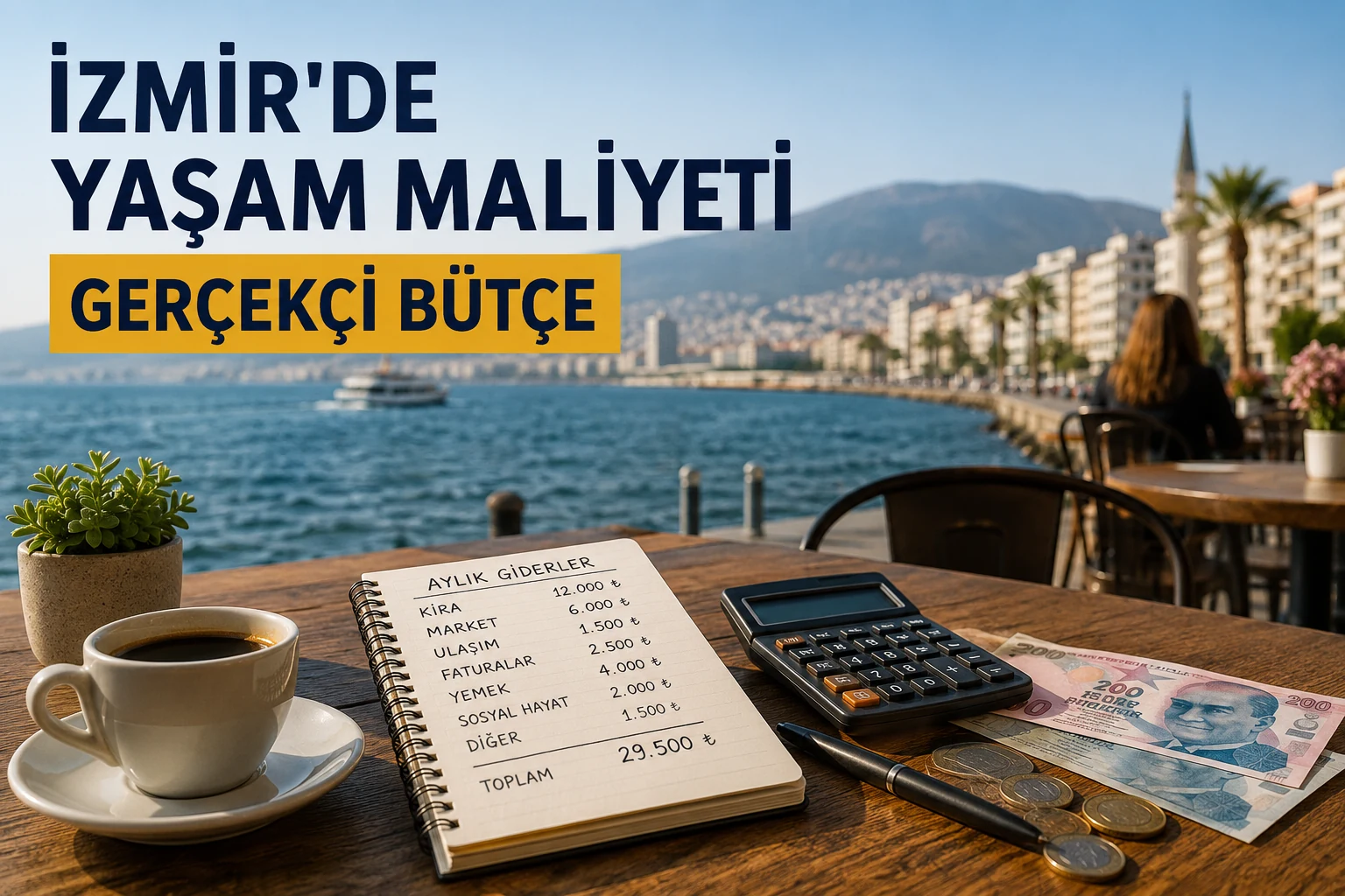 İzmir’de Yaşam Maliyeti 2026: Kira, İlk Ay Nakit İhtiyacı ve Gerçekçi Bütçeler
