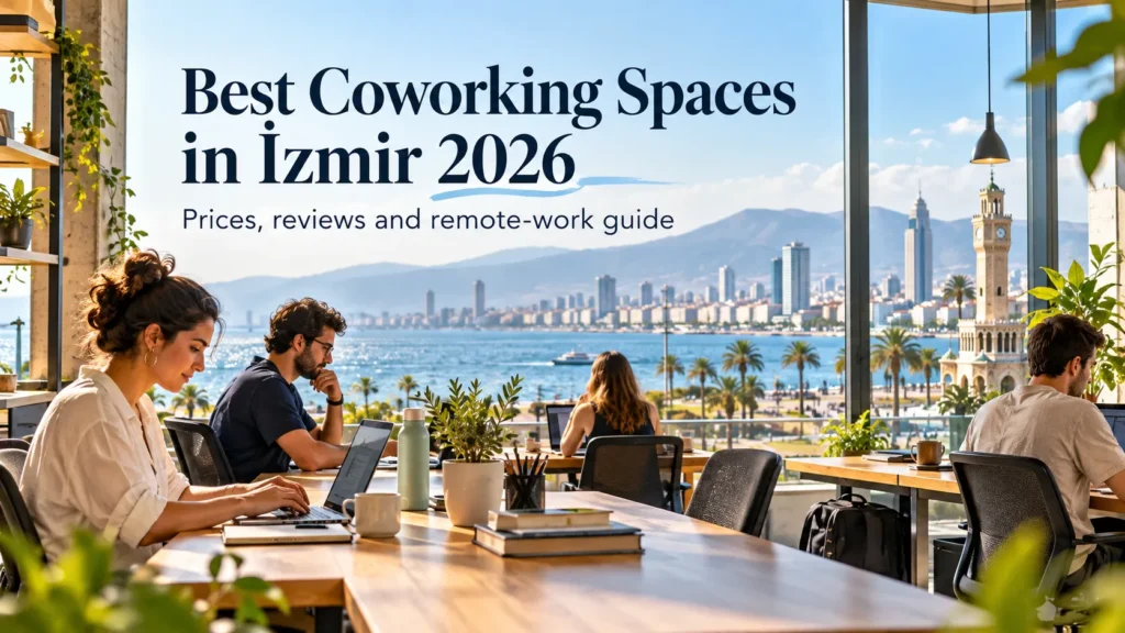 Best Coworking Spaces in İzmir 2026: Prices, Reviews and Remote-Work Guide