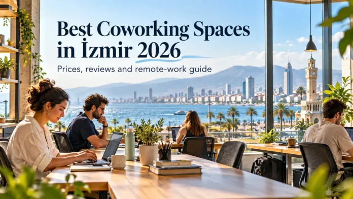 Best coworking spaces in İzmir 2026 for remote workers, expats and business travellers