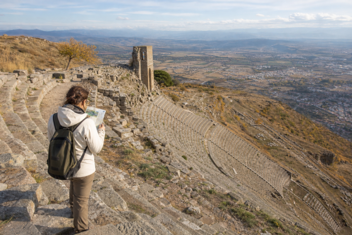 Bergama Acropolis, a key stop on a day trip from İzmir
